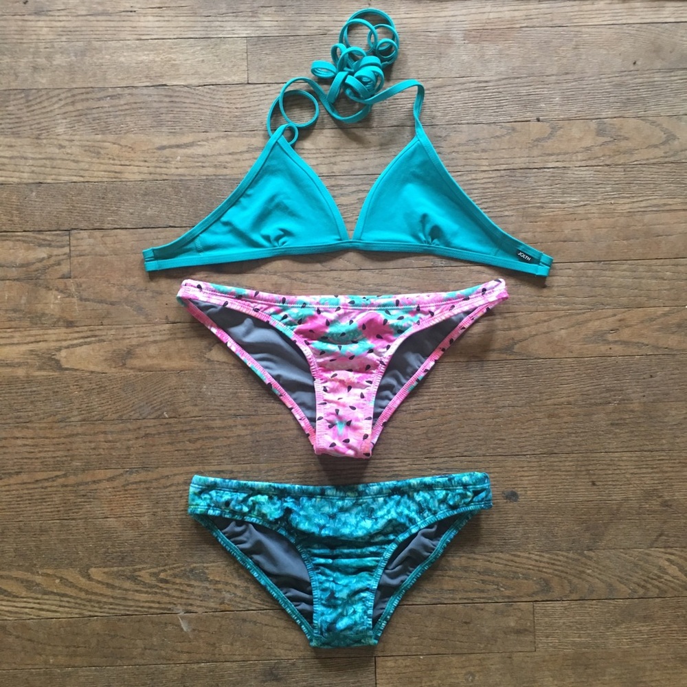 Jolyn Mermaid/Watermelon Bottoms+Blue Top🍉🧜‍♀️